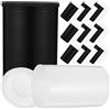 JOINPAYA Contenitori per Rullino 35mm in Plastica Pe 20 Pezzi Coperchi, Resistenti e Portatili per Viaggio e Fotografia All'aperto