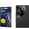 3mk Fusion Lens Protection Vetro ibrido per lente per Tecno Camon 20 Pro 5G / 20s Pro 5G, Protezione lente, Senza perdita di qualità fotografica, Invisibile