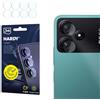 3mk Fusion Lens Protection Vetro ibrido per lente per Poco M6 Pro 5G, Protezione lente, Senza perdita di qualità fotografica, Invisibile