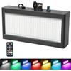 wecan Luce stroboscopica a colori, con 270 LED, con telecomando, per feste con luci lampeggianti