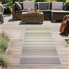 Teppich-Traum Tappeto per Interni ed Esterni in Effetto Sisal per Cucina Soggiorno Terrazza Balcone - Motivo di Rombi Diamanti - beige Größe 80x150 cm