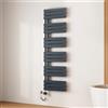 EMKE Scaldasalviette Elettrico 160x50 cm Antracite,1000 W