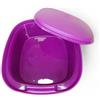 Tupperware Multi Server - Pentola a vapore per microonde, 3 pezzi, colore: Viola reale
