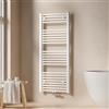 EMKE Scaldasalviette per Bagno 1200x500 mm, Bianco, 513W