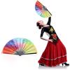 Hapivida Ventaglio Cinese, Elegante Ventaglio Pieghevole in Tessuto e Legno con Custodia per Danza Decorazione Matrimoni Feste e Spettacoli, Regalo Tradizionale