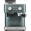 KitchenAid Macchina da caffè espresso semiautomatica con macinino integrato - 15 impostazioni di macinatura, controllo PID, pompa 15 bar, beccuccio vapore e design in acciaio inox - Juniper