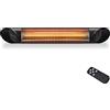 Veito Blade 2000W colore nero - riscaldatore a raggi infrarossi con elemento riscaldante in carbonio