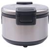 ClearFragrans 19 l, scaldariso elettrico, cuoci riso da cucina con cucchiaio di riso, inserto a vapore, facile da pulire, è adatto per mantenere caldo riso, porridge, zuppe e altri alimenti.
