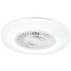 Zephir Ventilatore Plafoniera LED Con Telecomando 45W, RGB E CCT, 6 Velocità, Timer, Funzione Reverse, 5 Pale Trasparenti