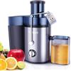 YOYIKKO Centrifuga Frutta e Verdura, 3 Velocità di Regolazione, 800W Estrattore Frutta e Verdura con 75 MM Bocca Larga, Facile da Pulire, Acciaio Inossidabile Senza BPA (Argento-100)
