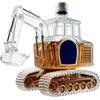 Generico Decanter per whisky Excavator, decanter per liquore in vetros da 350 ml, bicchieri a tema di costruzione unici, regalo creativo per papà e ragazzi