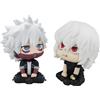 Zhongkaihua 2 statuette da collezione Anime Dabi e Shigaraki Tomura Look Up modello seduto MHA Action Figure da collezione, decorazione per torte, ornamenti da tavolo e regali