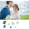 Muralscape Puzzle personalizzati per adulti, 1000/500/300/200/70/35 pezzi, puzzle personalizzato in legno senza cornice, regalo personalizzato per famiglia, animali domestici, matrimoni, compleanni, San