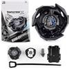 MIFKLMV Spinning Deluxe Set, Spinning Tops Deluxe Set, con String Launcher & Right-Spin Top, High-Speed Action & Epic Battles, Kreisel und Starter Battle Pack (Nero)