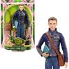Mattel Hot Wheels Monster Trucks Snake Bite, Leading Legends 4/7, include auto schiacciata, pressofuso