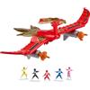 Power Rangers Pink Ranger Firebird Thunderzord Action Figure - Mighty Morphin Zord Toy con funzione Energy Gust