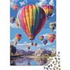 NIIBWSNWZZTWL Mongolfiere Colorate Puzzle 1000 Pezzi Carta Puzzle per Adulti Paesaggio Esterno Puzzle per Famiglia Relax Decorazione Regalo 52x38cm/1000pcs