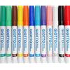 Giotto 12 x Giotto Decor Materials Marker Pens - Multi Surface Glass Wood Porcelain Pen Loose