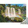 DAFUfbw Niagara Falls Puzzle 1000 Pezzi Riciclato Material Waterfall Rainbow Puzzles per Ragazzi e Ragazze dai 6 Anni in su Fun And Stimolante Family Game Attività 38x26cm/1000pcs