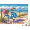 qDkPwMnRfVbHj Bicicletta da Spiaggia Puzzle 1000 Pezzi Gioco di Puzzle 1000 Pezzi Cartaceo Adulti Paesaggio Marino Decorazione Relax Regalo Famiglia 52x38cm/1000pcs