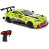 CMJ RC Cars™ Aston Martin GTE Auto Telecomandata Aston Martin 1:24 Verde Con Licenza Ufficiale