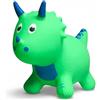 Baroni Toys Animaletto Salterino Gonfiabile per Bambini, Dinosauro, Gioco Cavalcabile per Sviluppare Equilibrio e Coordinazione, Facile da Gonfiare, 30x72x46 cm