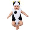 Beipegin Costume Neonato Costume da Ape Coccinella Body Pagliaccetto Tutina Bebè per Bambina Bambino Halloween Feste 0-9 Mesi