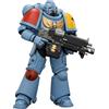 JOYTOY Warhammer 40k Space Wolves Intercessor con Fucile a Bulloni, Pistola a Bulloni e Spada a Catene 1/18 Figura d'Azione da Collezione e Modello da Esposizione