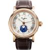Sugess SU2108GZ MoonPhase Master Seagull ST2108 Movimento Sapphire Crystal Orologio Meccanico Automatico Uomo 1963, Oro rosa, 40mm, cinturino