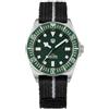 watchdives Orologio subacqueo EXD in titanio da 40 mm, movimento al quarzo giapponese VH31, vetro zaffiro, orologio da polso analogico luminescente resistente all'acqua da uomo