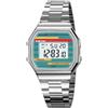 SKMEI Orologi digitali da uomo, impermeabili, classici, alla moda, in acciaio inox, orologi sportivi
