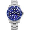 watchdives Orologio subacqueo professionale, WD1680Q V2 Japan VH31 Sweep Second Orologio da polso al quarzo 40mm Cristallo di zaffiro 200m impermeabile luminoso orologio analogico, Blu