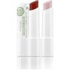 Deborah Milano Formula Pura - Set Balsamo Labbra Idratante BIO Colore 07 Peach e Colore 01 Trasparent, Senza fragranze, Senza Siliconi, SPF 10, per Labbra Morbide e Nutrite
