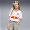 PUMA Maglia Home Rosso Bull Salzburg 26/27 per ragazzi, Abbigliamento, Bianco, 15-16Y