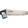 ZOSI 1080P 8CH Videoregistratore Digitale con 1TB Hard Disk, H.265+ DVR a 8 Canali, Rilevamento di Movimento, Registrazione 24/7, Supporta AHD/CVBS/CVI/TVI, Controllo Remoto