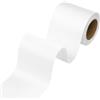 Stickyart Bordo Adesivo per Pareti Bianco Impermeabile 7.6cmX1500cm Tinta Unita Greca Adesiva per Parete Bordo Soffitto Carta Adesiva Pareti Salotto Adesivi Murali Cucina Adesivi Mobili Armadio Porte