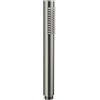 Biglumin Soffione Doccia Portatile in Acciaio inossidabile 304 ad alta Pressione Soffione Doccia a Risparmio Idrico Con Ugelli in Gomma di 48 Fori in Silicone Facile Pulizia G1/2 soffione doccia (Grigio)