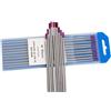 Kwweeoo: Elettrodo di tungsteno WE3, Tri-Composito, Viola, Confezione da 10 pezzi, elettrodo di tungsteno per saldatura TIG, diametro 1.6 mm(0.16 cm), lunghezza 175 mm(17.5 cm)