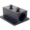 BEITESI Dissipatore di calore interamente in alluminio nero，Staffa del dissipatore di calore del modulo laser，Staffa di fissaggio modulo laser per 12mm（3×1.8×3.5）cm