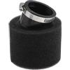HEROFFIX Filtro aria per moto universale da 48-50 mm, filtro aria in schiuma di gomma per filtro aria di ricambio per Dirt Pit Bike ATV Scooter Ciclomotore Go Kart Nero 1 set