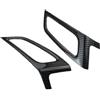 Generic For Ford Focus MK3 2012-2014, modanatura for cornice bocchetta aria cruscotto interno in fibra di carbonio ABS