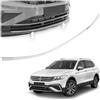 CHROMEMASTER | Compatibile con VW Tiguan 2020-2023 | Profilo per Griglia del Paraurti Anteriore; Acciaio inossidabile Lucidato | Neues, Adattamento Perfetto; Nuovo Aspetto Attraente dell'Auto