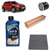 OP Kit tagliando 3 filtri + 4L olio 5W-30 Tech FE compatibile con Dacia sandero ii 1.2 LPG Benzina/gasauto (gpl) 2012+