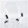 QDouiMOO Parabrezza Parabrezza Per V7 Iii Per Stone 750 Parabrezza Regolabile Parabrezza Per Guzzi V7 Iii Per Stone 750 V7 Stone 850 Accessori Moto Parabrezza(Transparent)