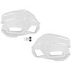 GFARDMOTO Paramani per moto Paramani in plastica ABS compatibili con Honda X-ADV 750 (2021-2025) XL750 Transalp (2023-2025) CRF1100L Africa Twin/Adv Sports (2020-2025) (Trasparente)