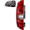 Generisch Fanale posteriore adatto per Fiat Doblo/Opel Combo dal 2009 al 2014, lato conducente, fanale posteriore sinistro con omologazione E, 51810674