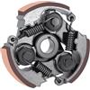 Tunejoy Pastiglia Frizione con 3 Molle Minimoto Frizione Ferro per 2 Tempi 43cc 47cc 49cc Mini Pocket Bike Dirt Pit Bike Crosser ATV con Scanalato Rosso