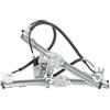 RIDEX 1561W0008 Alzacristallo elettrico anteriore Sinistra senza motore elettrico Compatibilità con BMW 3 Sedan E46