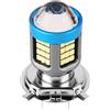 aqxreight Lampadina per Fari a LED Lampadine Anteriori per Moto Bianche Ad Alta luminosità con Ampia Visione (H4)