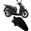 Generico CARENA PARAFANGO ANTERIORE NERO OPACO PER SH 125 150 2020 2021 2022 2023 2024 2025 SPORT